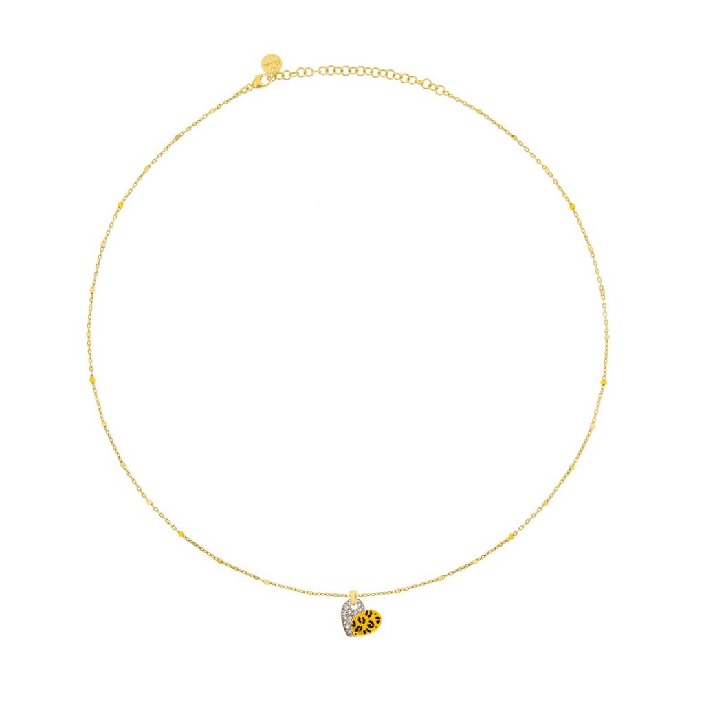 Collana Girocollo Rue Des Mille Cuore Jungle Tribe - RUE DES MILLE