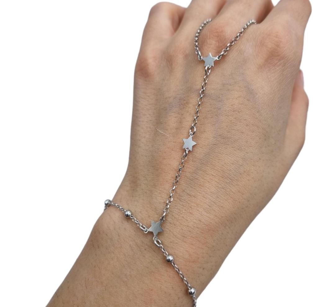 Baciamano Stelle Argento - LORENZO SEGONI SILVER