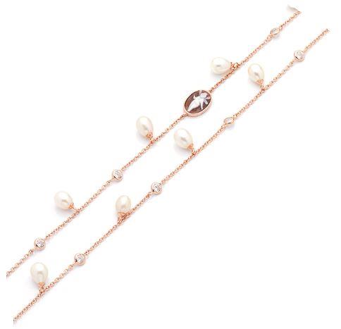 Collana Cameo Italiano Perle e Trilly - CAMEO ITALIANO