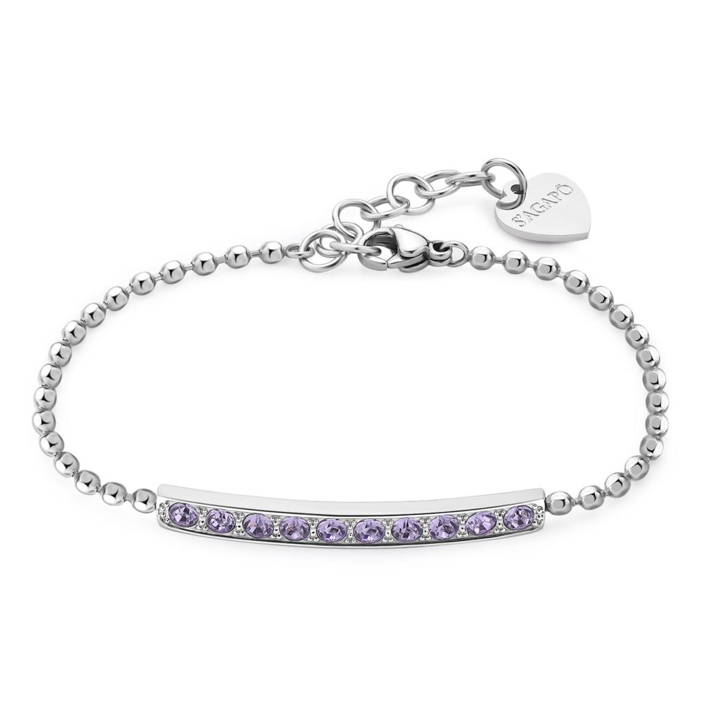 Bracciale S'agapò Dazzly Viola - SAGAPO