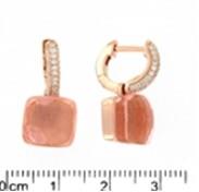 Orecchini Pendente Quadrato - LORENZO SEGONI SILVER