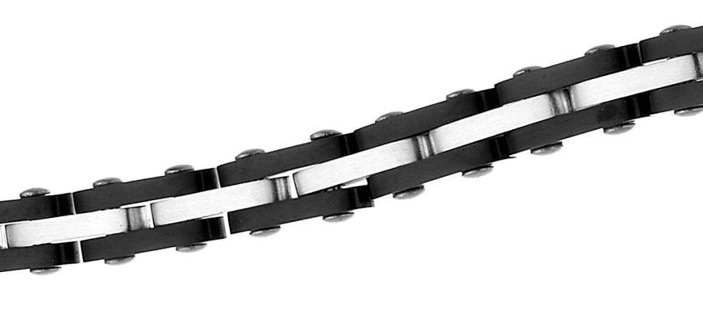 Bracciale Zancan da uomo Acciaio pvd Nero - ZANCAN