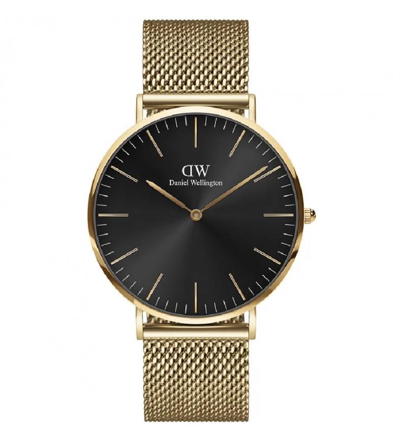Orologio Daniel Wellington Classic Mesh onyx 40 mm DW00100631 - DANIEL WELLINGTON