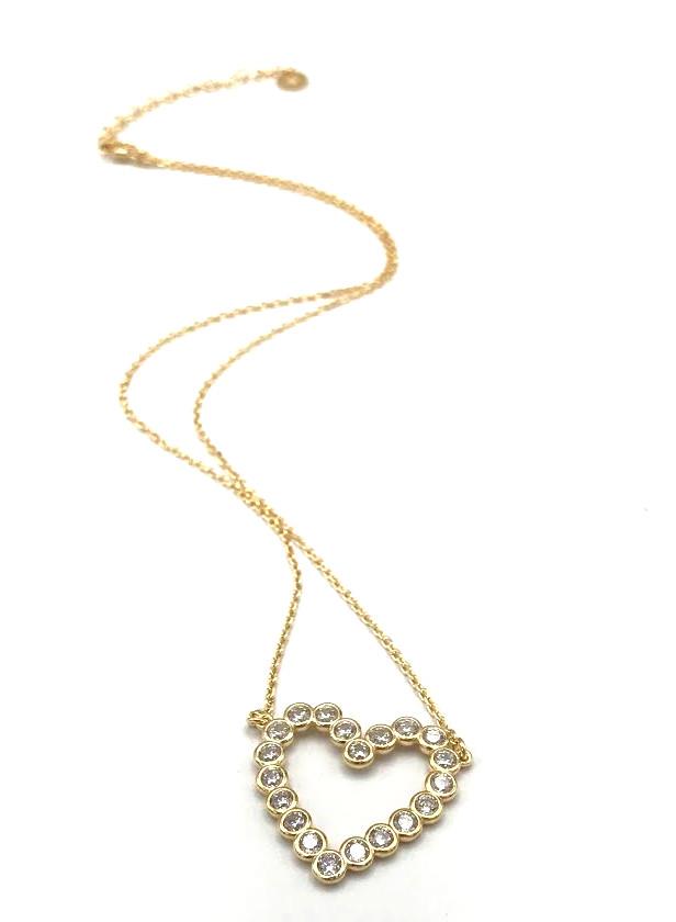 Collana Girocollo Rue Des Mille Con Cuore Centrale - RUE DES MILLE