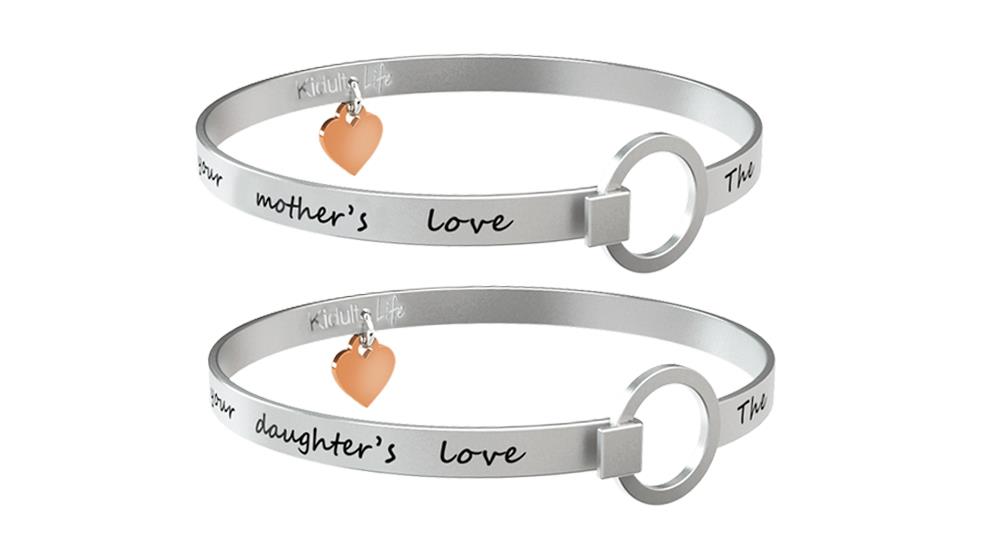 BRACCIALE IN ACCIAIO 316L E PVD ROS&Egrave; - KIDULT