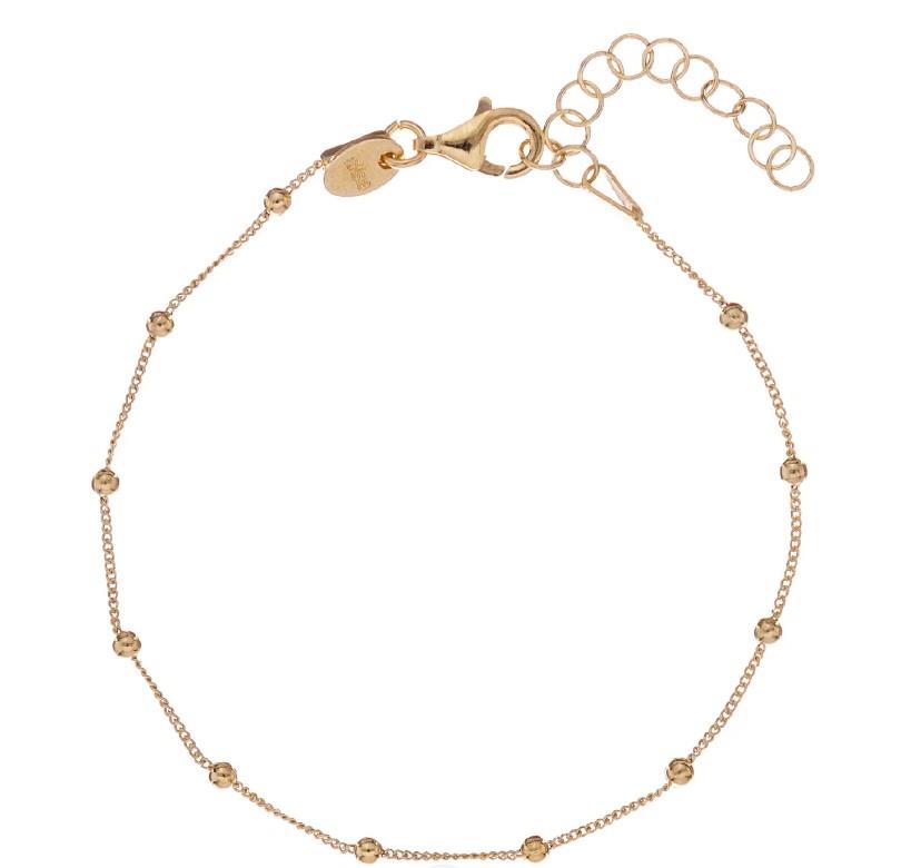 Alisia Bracciale catena donna Alisia argento oro con sferette - ALISIA