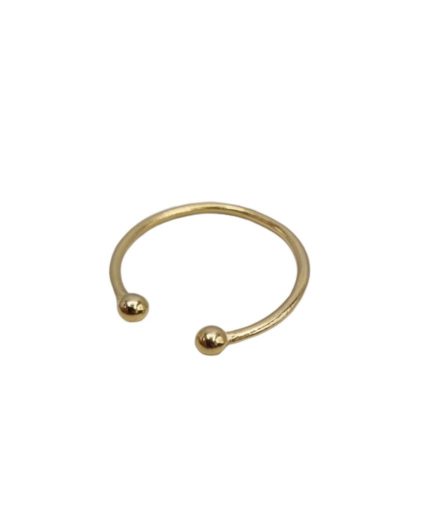 Anello Little Boule Oro Giallo - LORENZO SEGONI SILVER