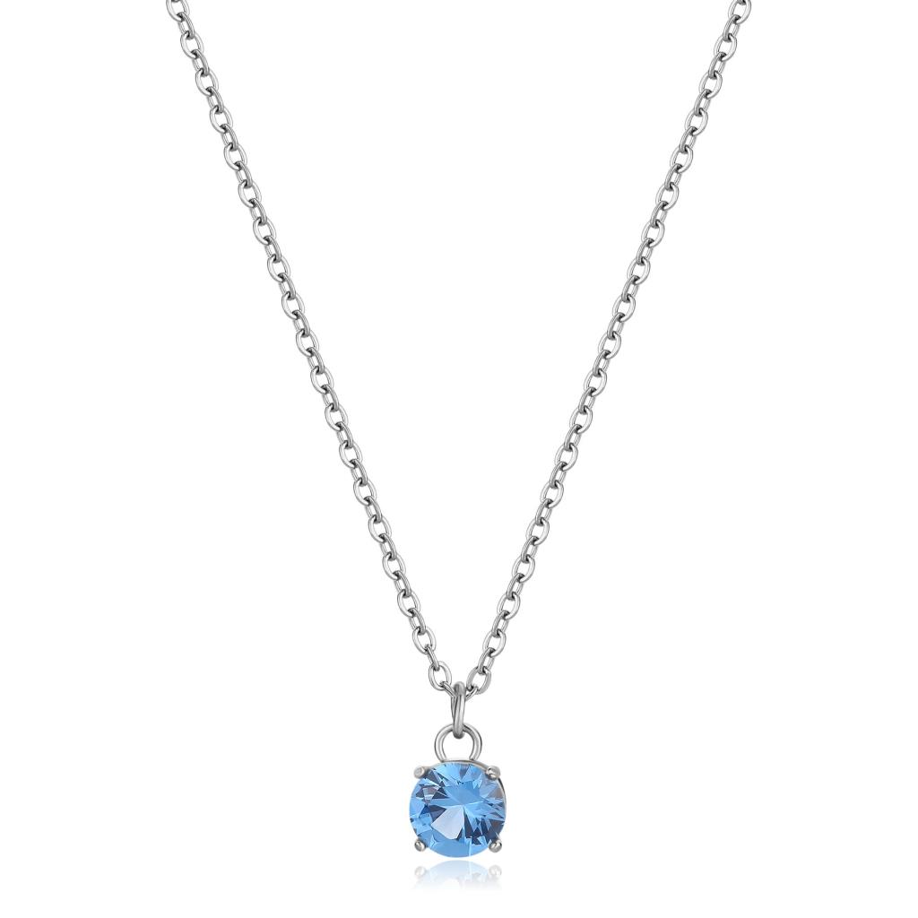 Collana S'agapò Dazzly Azzurro - SAGAPO