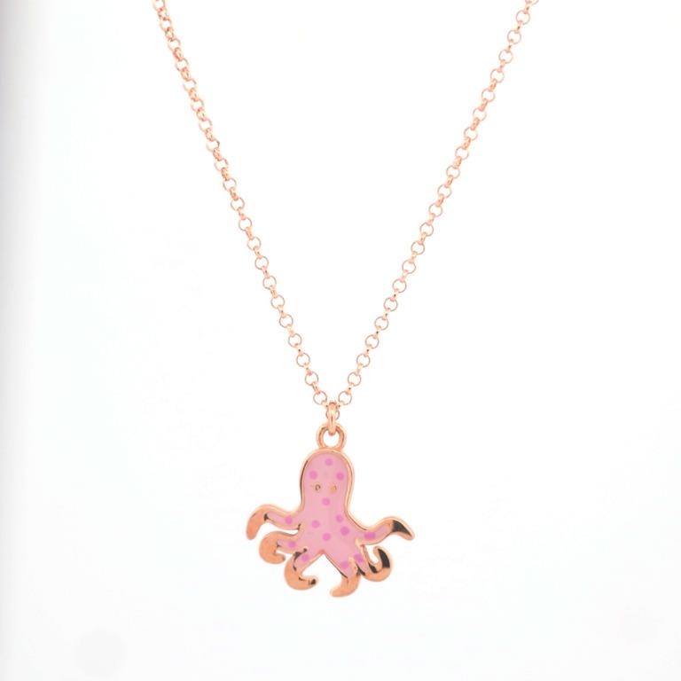 Collana Versari con Polpo smaltato - VERSARI ACCESSORIES