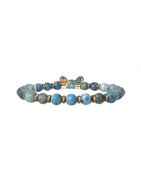 Bracciale  Kidult Symbols Agata Blu - KIDULT