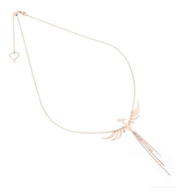 Collana Girocollo Maman Et Sophie Con Fenice Piccola - MAMAN ET SOPHIE