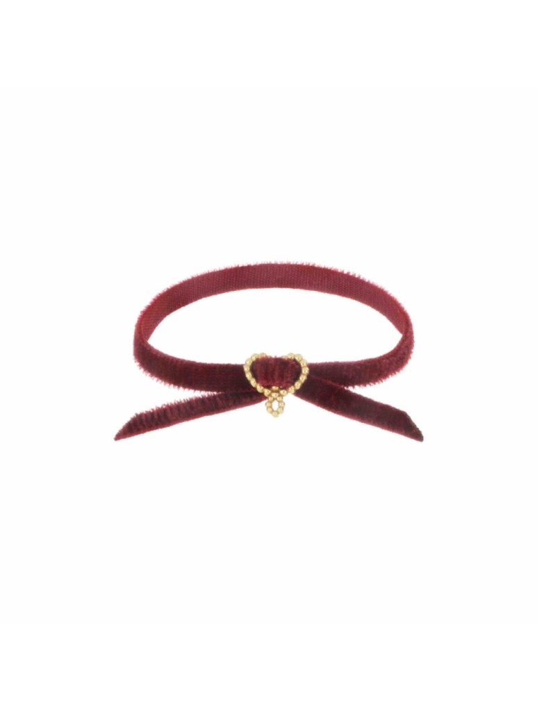 NASTRO MAMAN BORDEAUX BRACCIALE - 