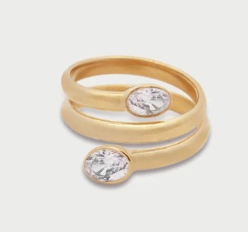 Anello Snake Oval Cut - RUE DES MILLE