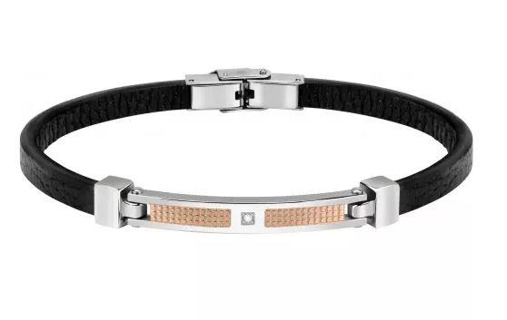 Bracciale Morellato Pelle e Targhetta - MORELLATO