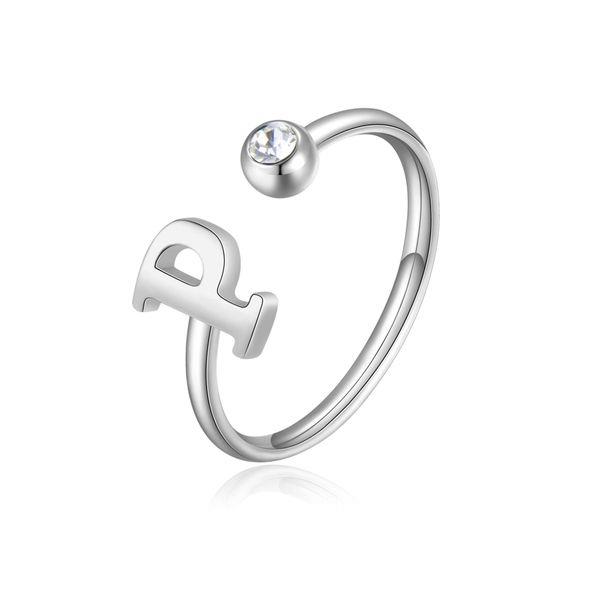 Anello S'agapò Click Lettera P - SAGAPO