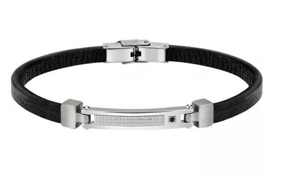 Bracciale Morellato Pelle e Targhetta - MORELLATO