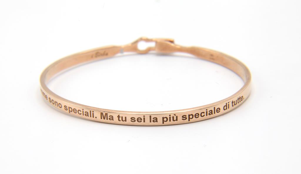 Bracciale Con Frase - LORENZO SEGONI SILVER