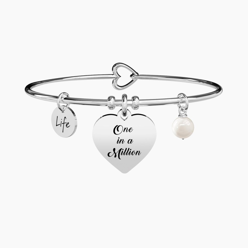 Bangle con cuore one in a million - KIDULT