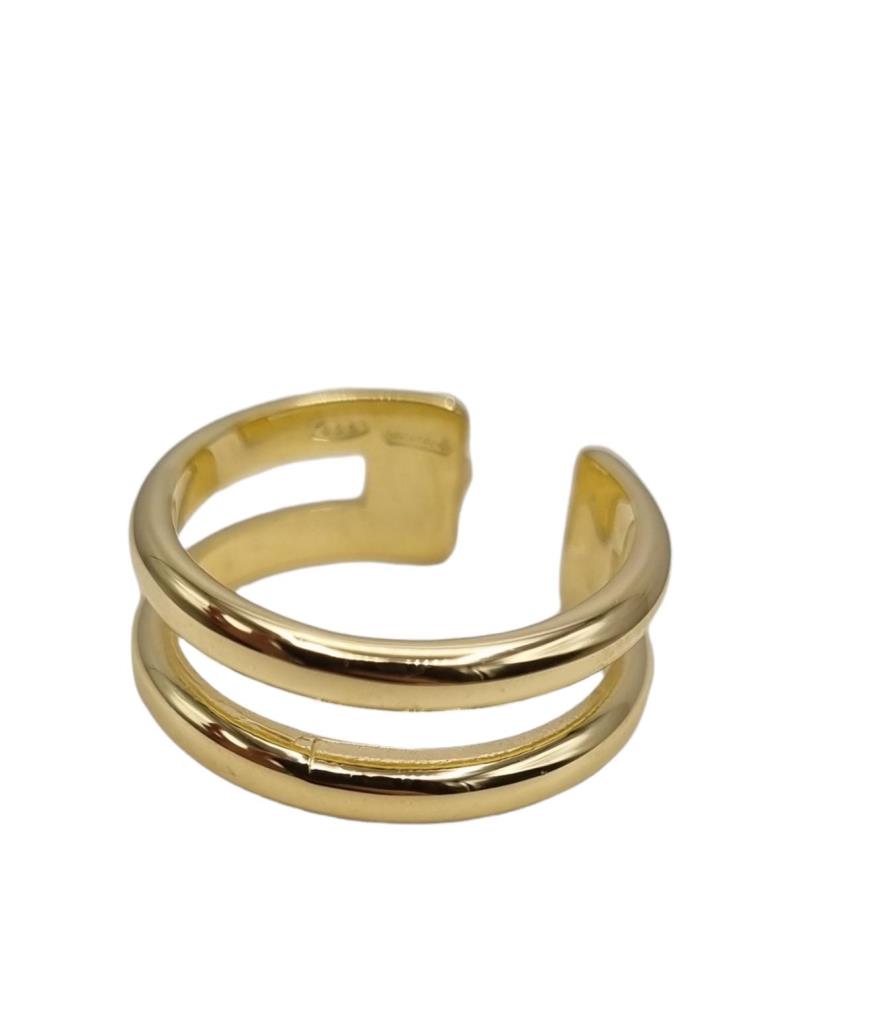 Anello Fascia Oro Giallo - LORENZO SEGONI SILVER