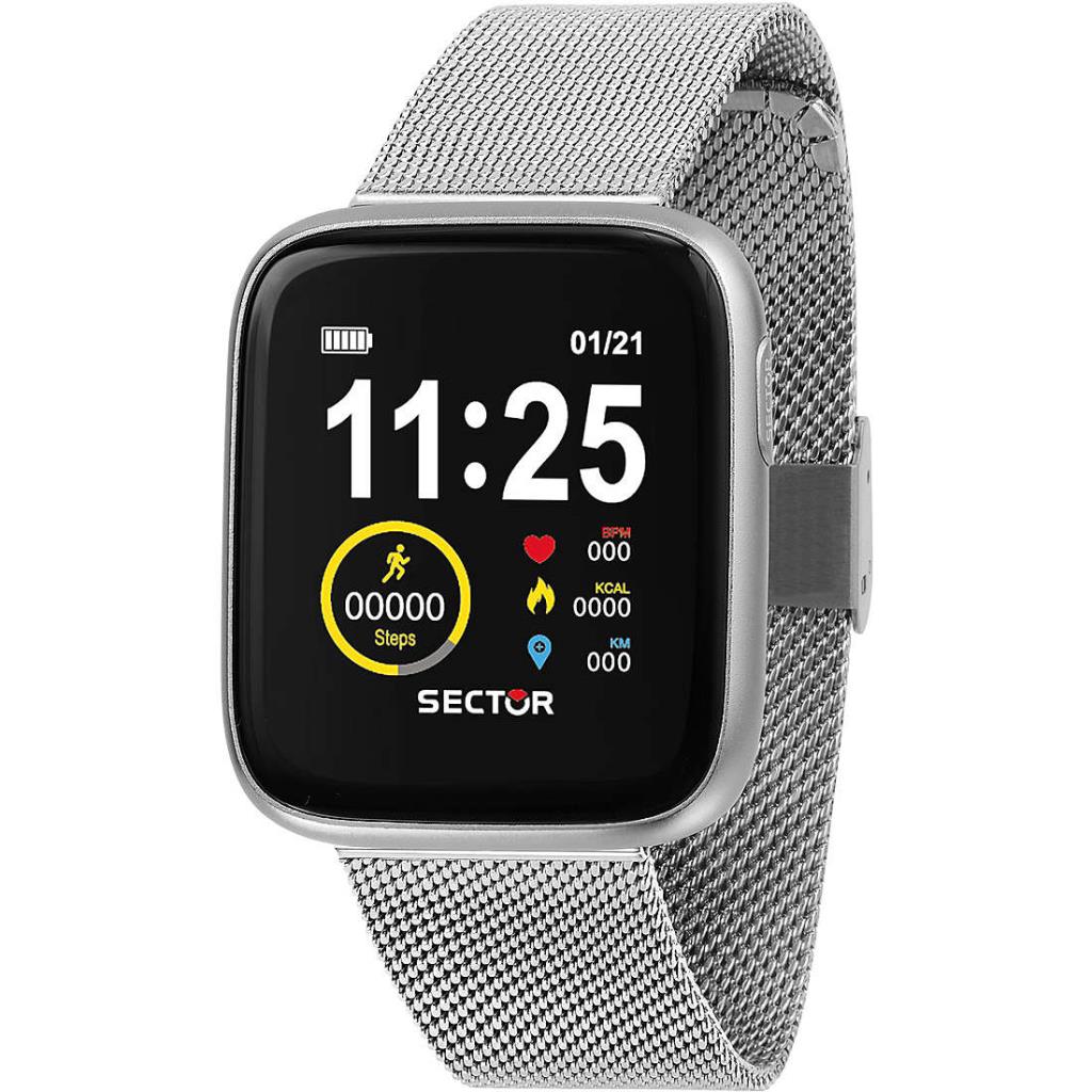 Orologio Smartwatch Unisex Sector S-04 SILVER - SECTOR