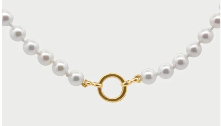 Girocollo Perle Base chiusura cerchio - RUE DES MILLE