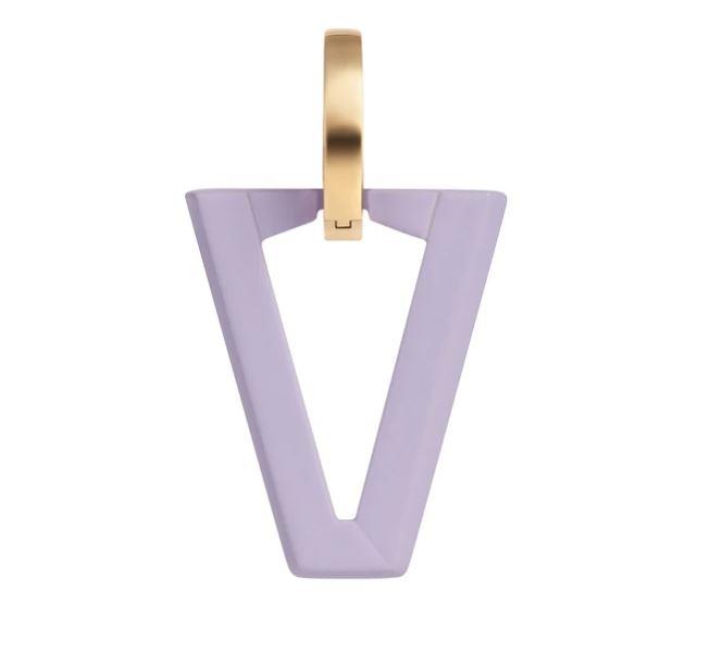 Orecchino Valentina Ferragni Uali Lilla - VALENTINA FERRAGNI