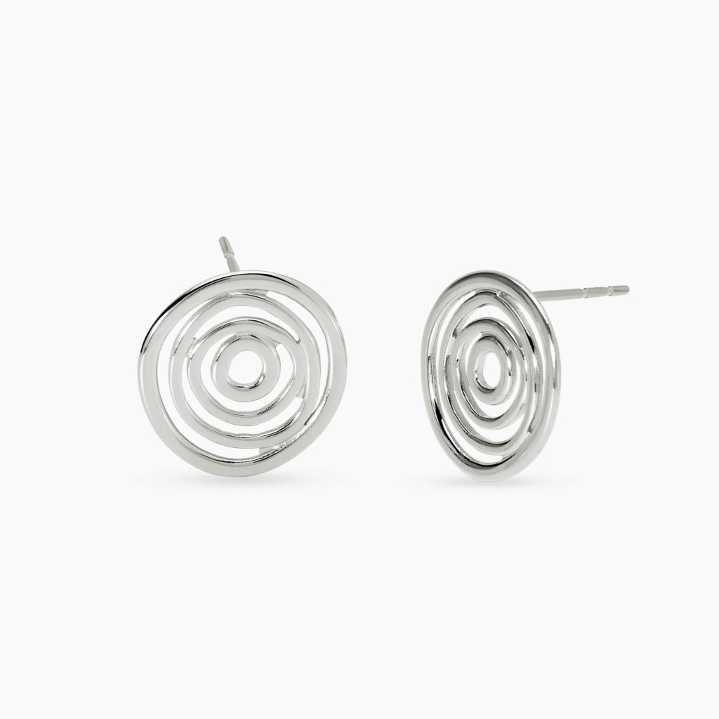 Orecchini vortice in acciaio STYLE 63 - KIDULT