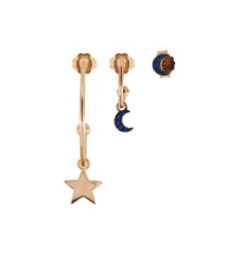 Orecchini Rue Des Mille Set 3 Pezzi - RUE DES MILLE