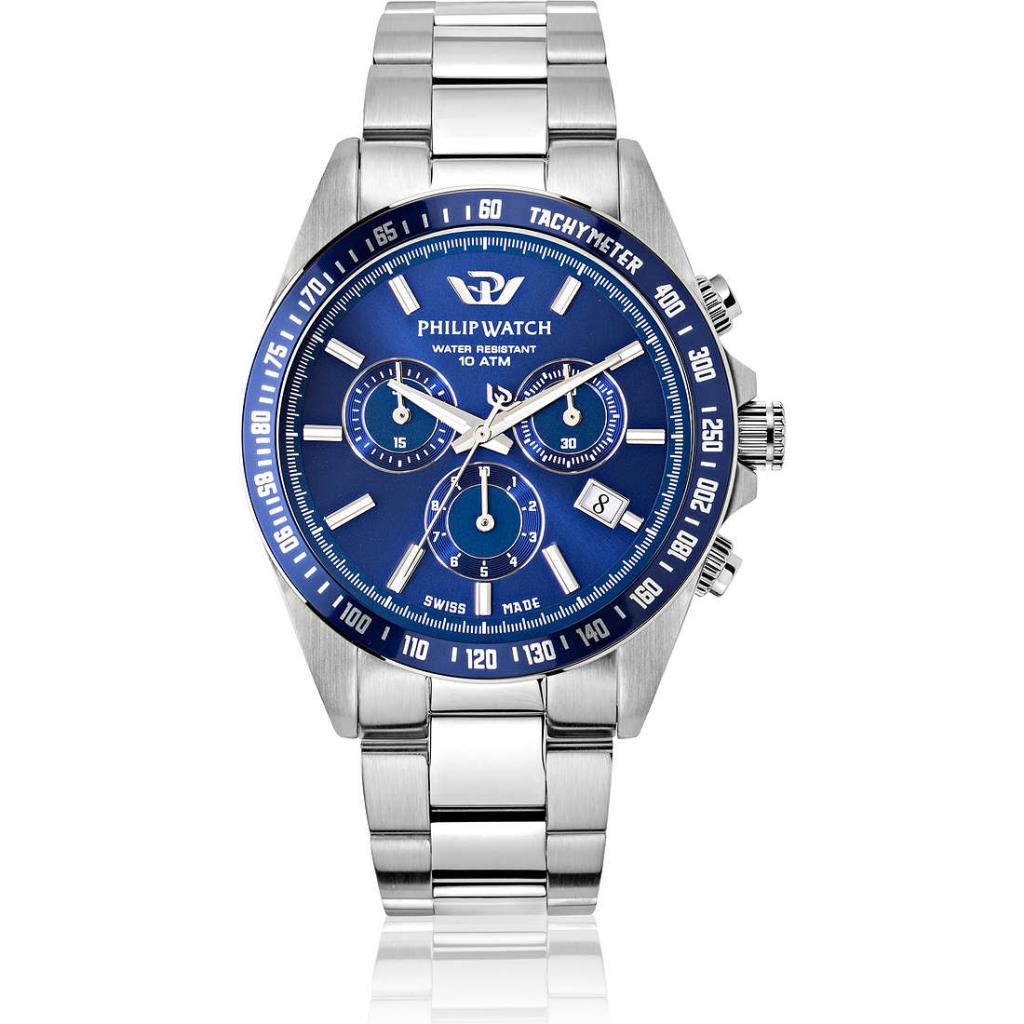 Orologio Cronografo Uomo Philip Watch Caribe Blu - PHILIP WATCH