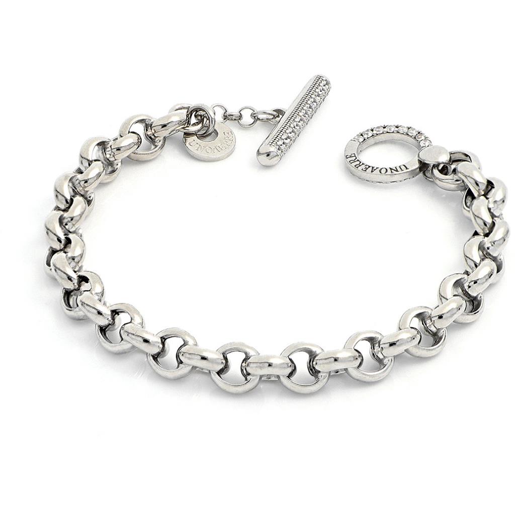 Bracciale Unoaerre in argento bianco - UNOAERRE