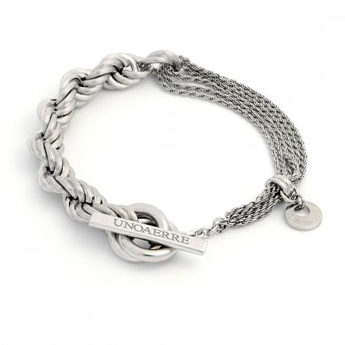 Bracciale Unoaerre in argento bianco - UNOAERRE