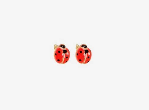 Orecchini coccinella - VERSARI ACCESSORIES