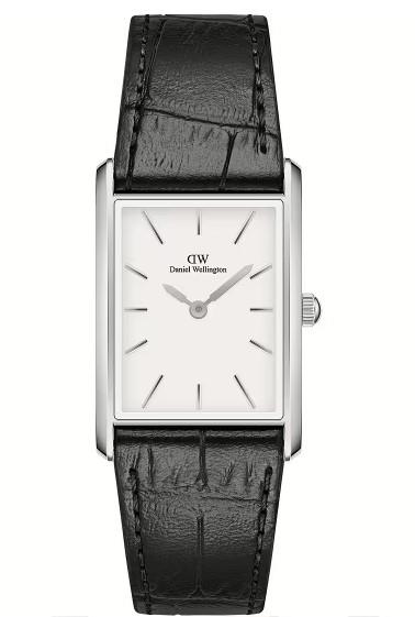 Bound Black Crocodile Silver - DANIEL WELLINGTON