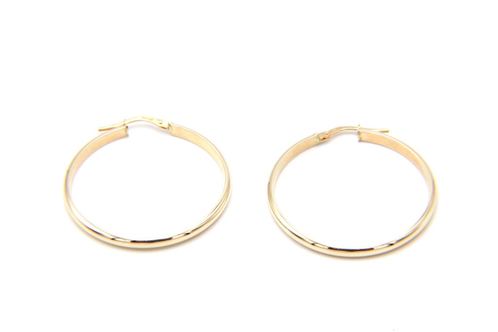 Orecchini A Cerchio In Oro - LORENZO SEGONI GOLD