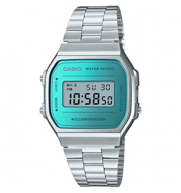 Orologio digitale Casio vintage collection a168wem-2ef - CASIO