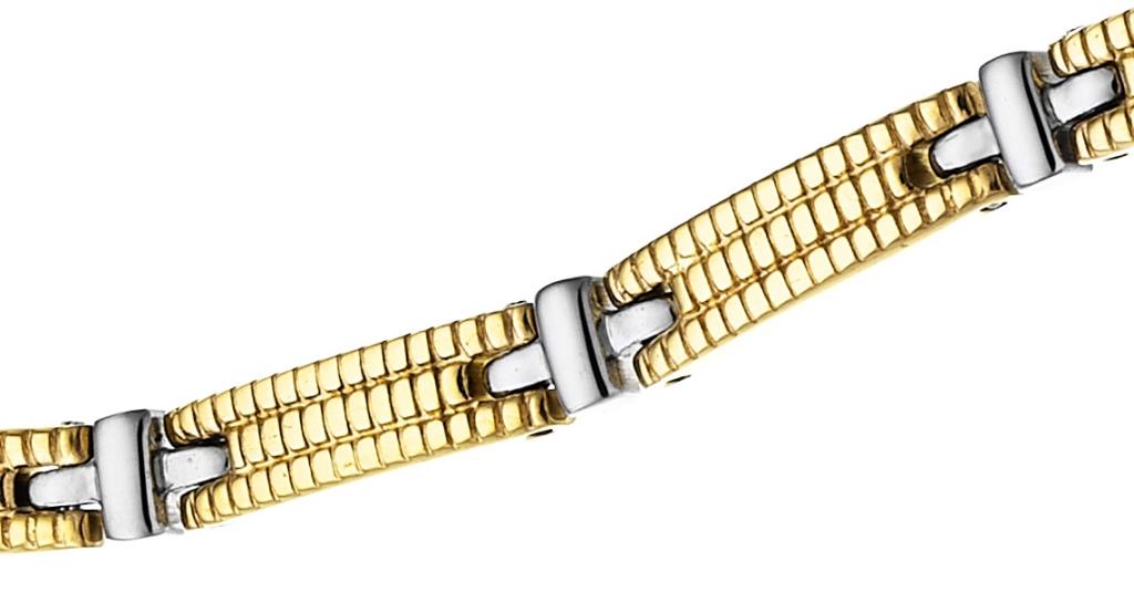 Bracciale Zancan da uomo acciaio pvd Giallo - ZANCAN