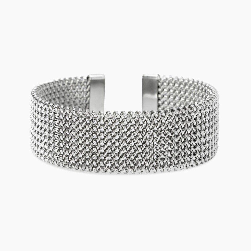 Bracciale cuff con maglia mesh STYLE 61 - KIDULT