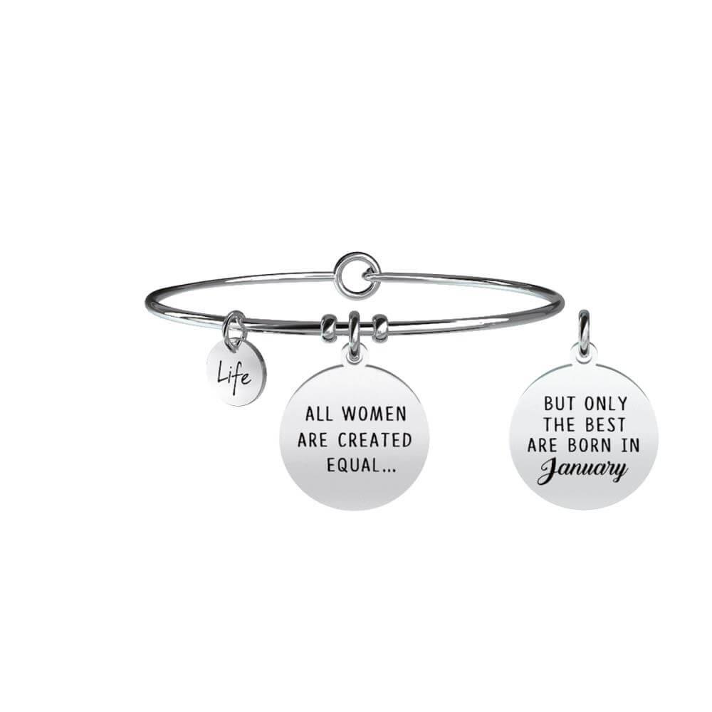 Bracciale Kidult Mese Di Nascita Jannary - KIDULT