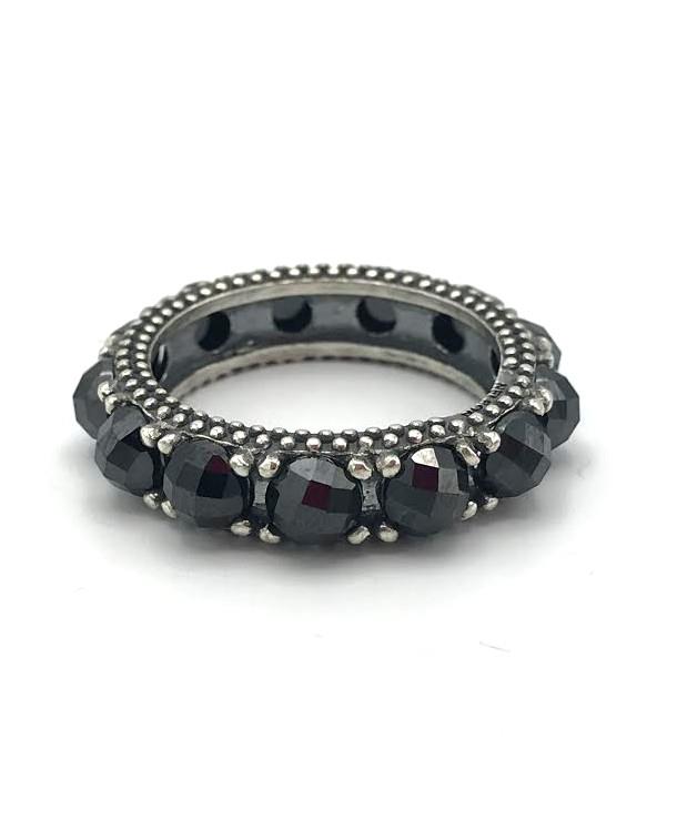 Anello Nelson Marrakech Uomo Nero - NELSON