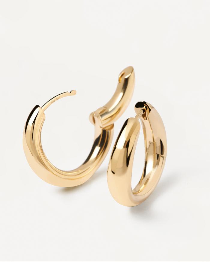 Orecchini PDPaola Gold Pirouette - PDPAOLA