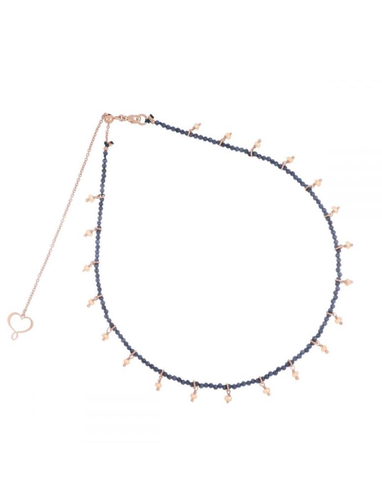 Collana Maman Et Sophie Zaffiri e Perle - MAMAN ET SOPHIE