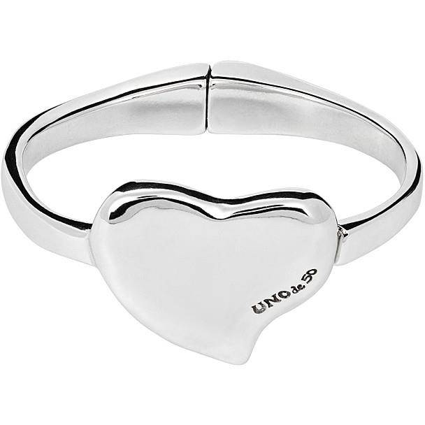 UNOde50 - Bracciale Feelings Placcato Oro, Fatto A Mano In Spagna, Perimetro Interno Max 17,5 Cm