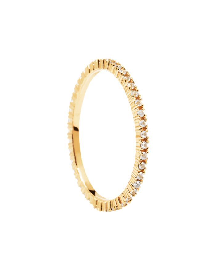 PDPaola Anello In Oro WHITE ESSENTIAL - PDPAOLA