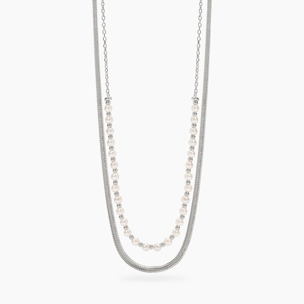 Girocollo con perle conchiglia - KIDULT