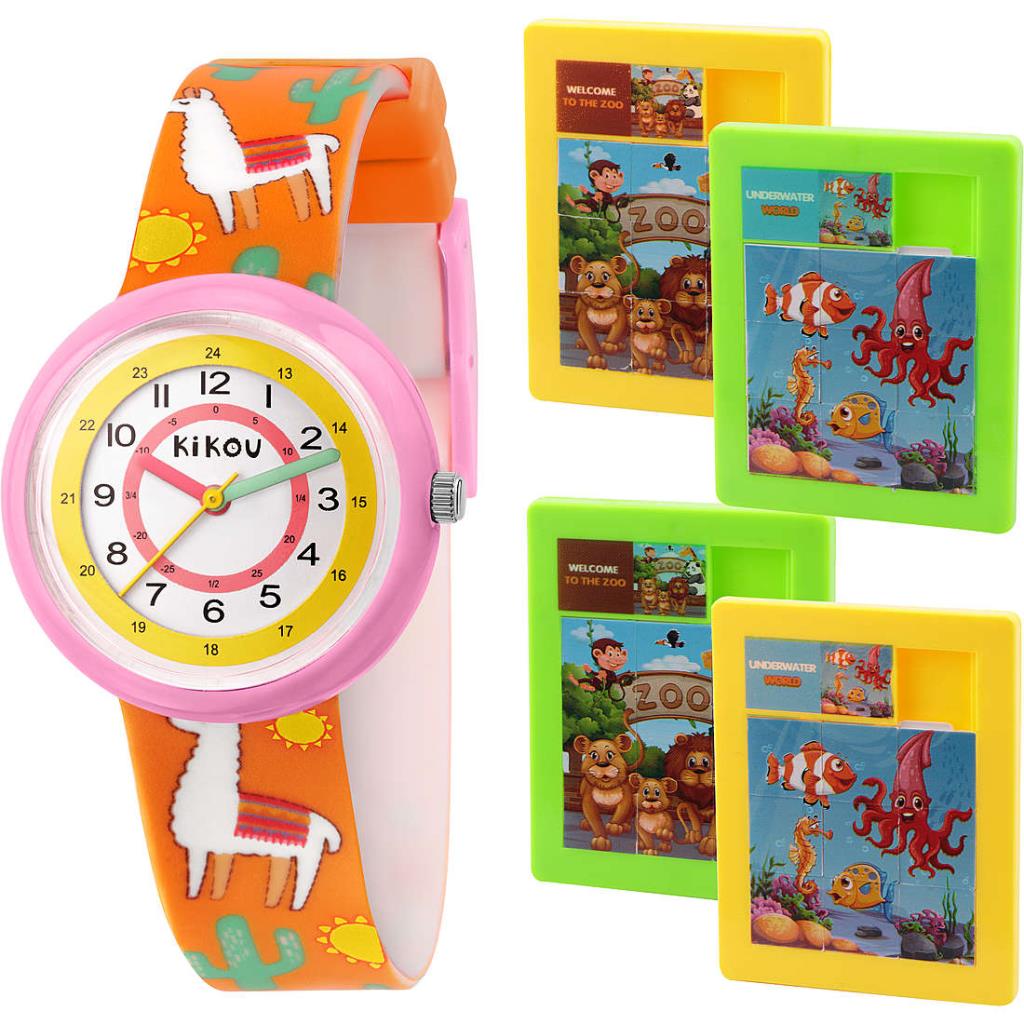 Orologio Kikou Arancione  - KIKOU