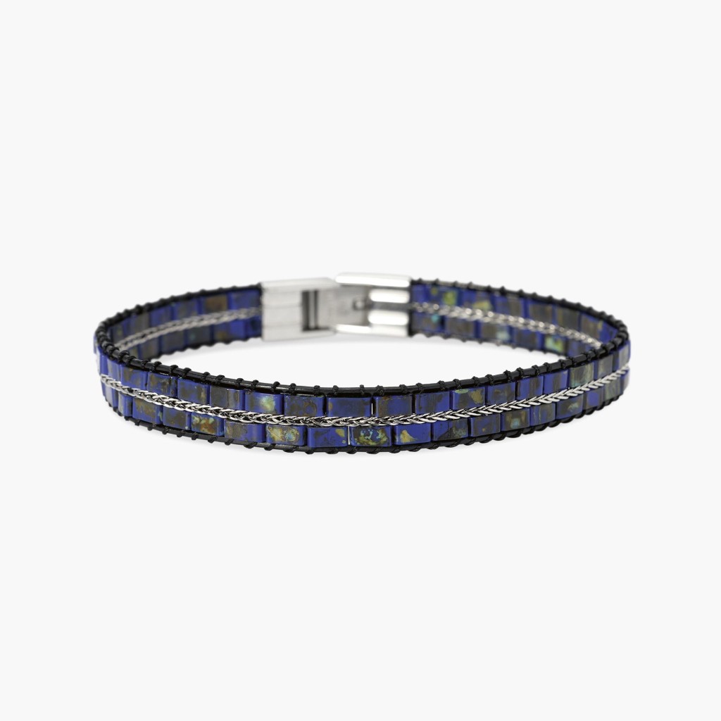 Bracciale in lapis sintetico con cordino - KIDULT