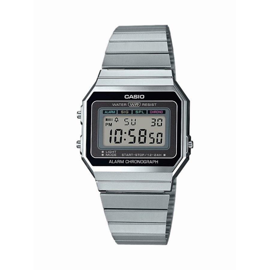 Orologio Casio Silver/Nero - CASIO