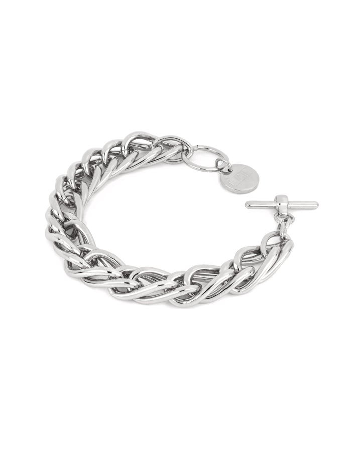 Bracciale catena spiga argentato - UNOAERRE
