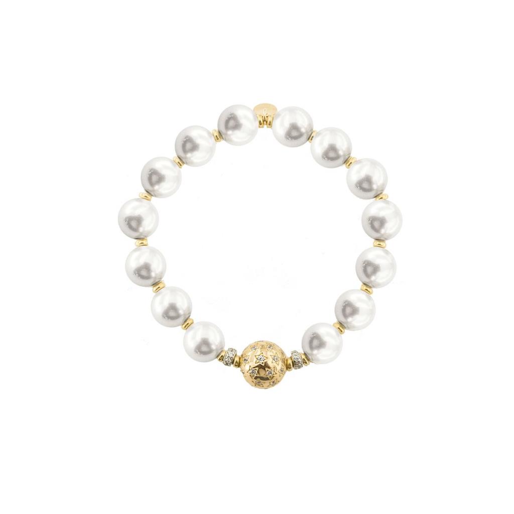 Bracciale Rue Des Mille Starball White - RUE DES MILLE