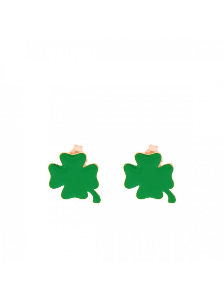 ORECCHINO AG 925% LOBO SMALTATI QUADRIFOGLIO - RUE DES MILLE